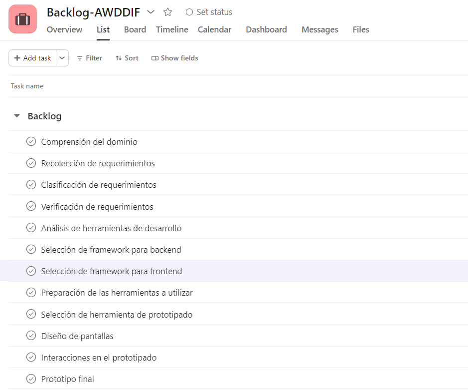Banner proyecto Asana