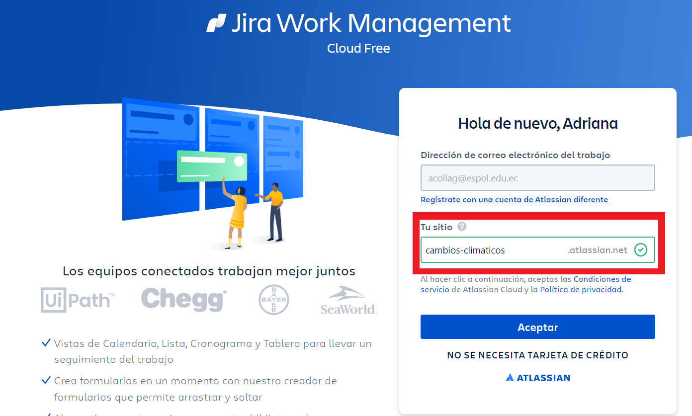 Banner proyecto Jira