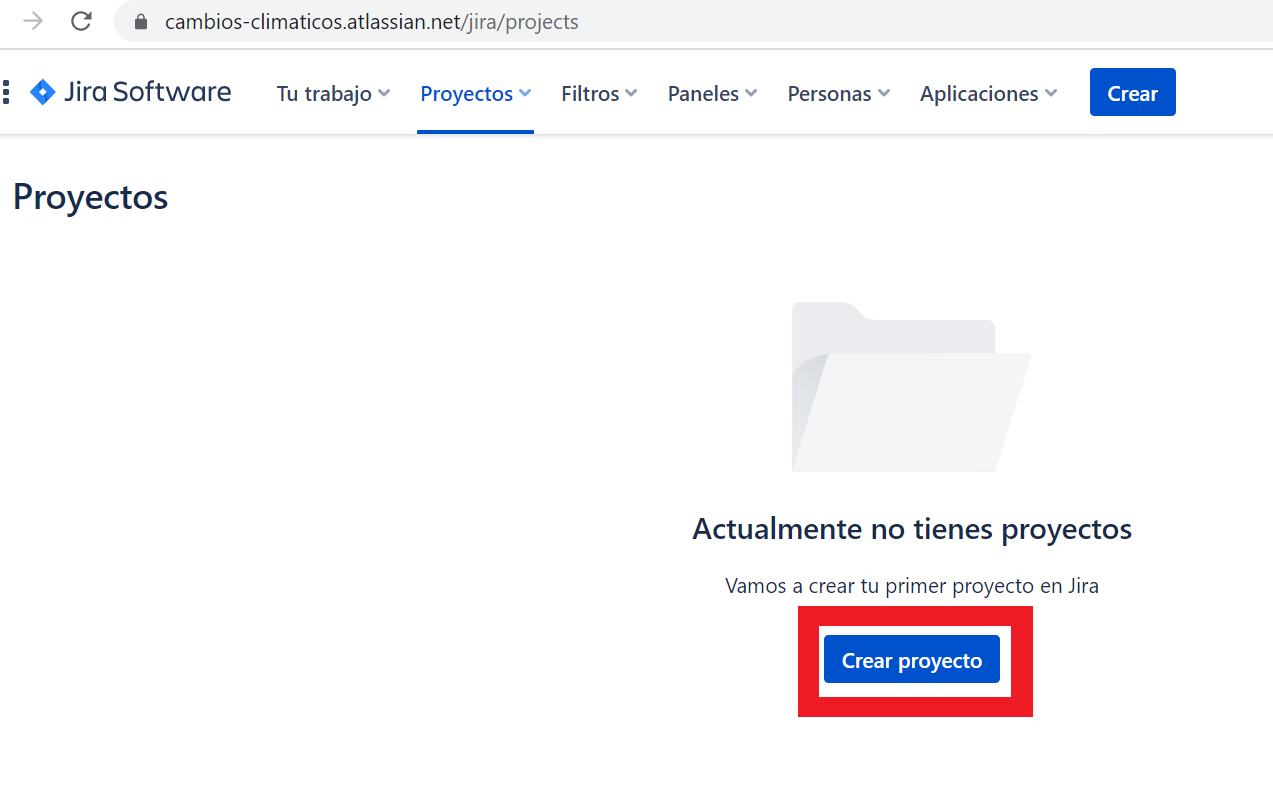 Banner proyecto Jira