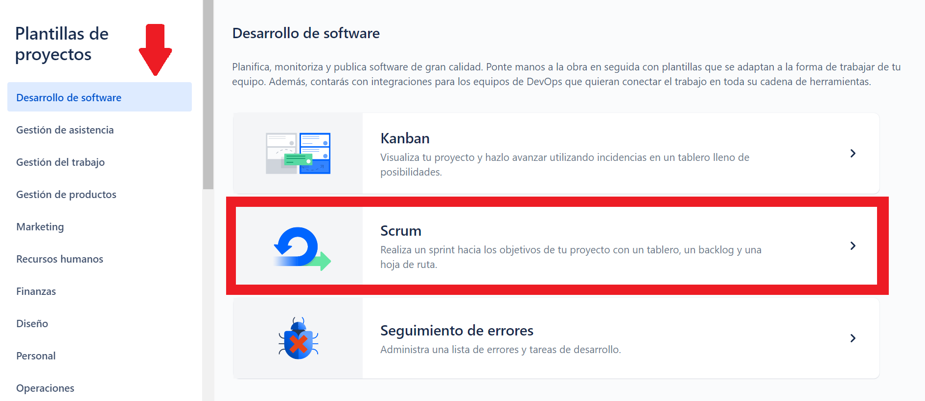 Banner proyecto Jira