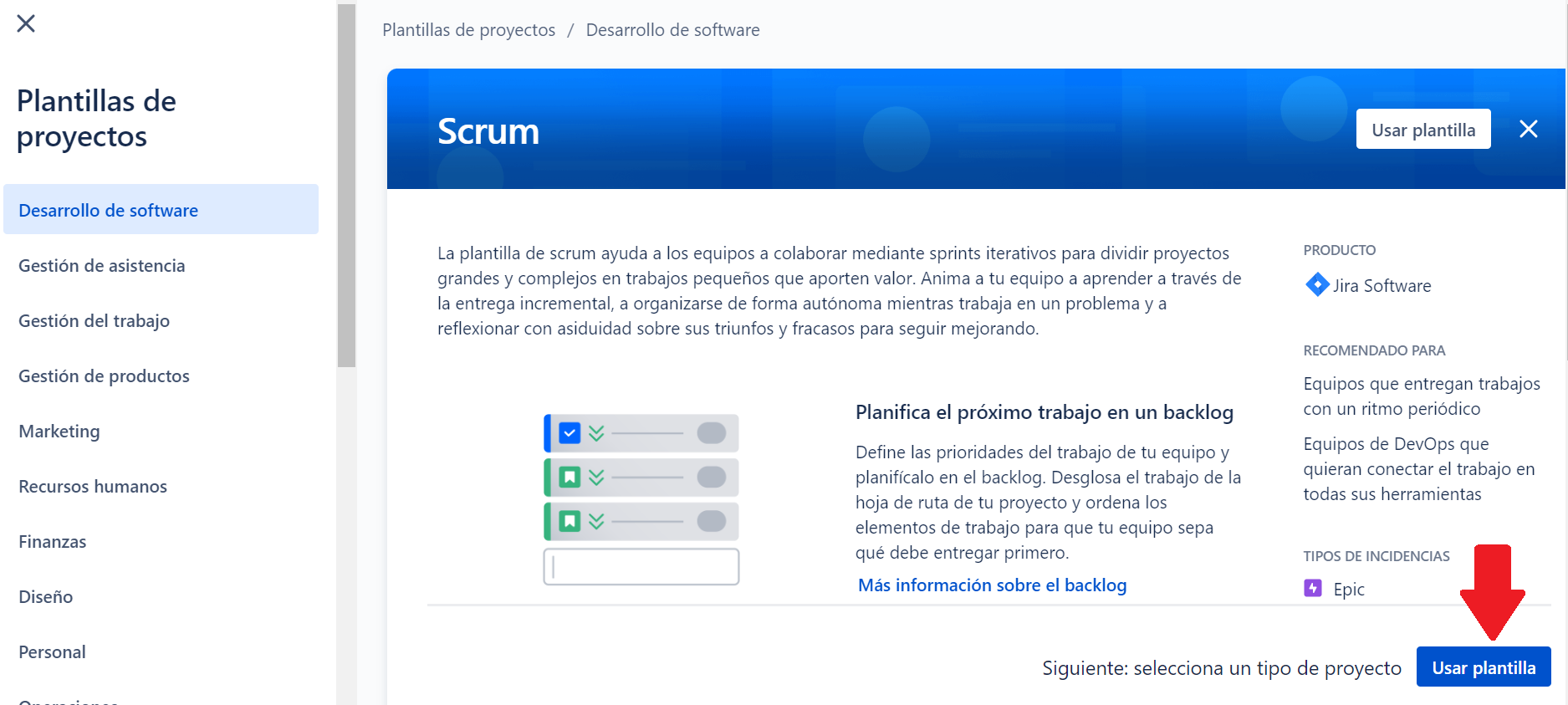 Banner proyecto Jira