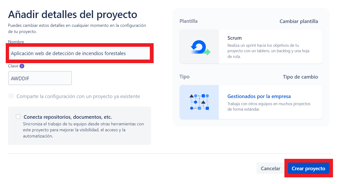 Banner proyecto Jira